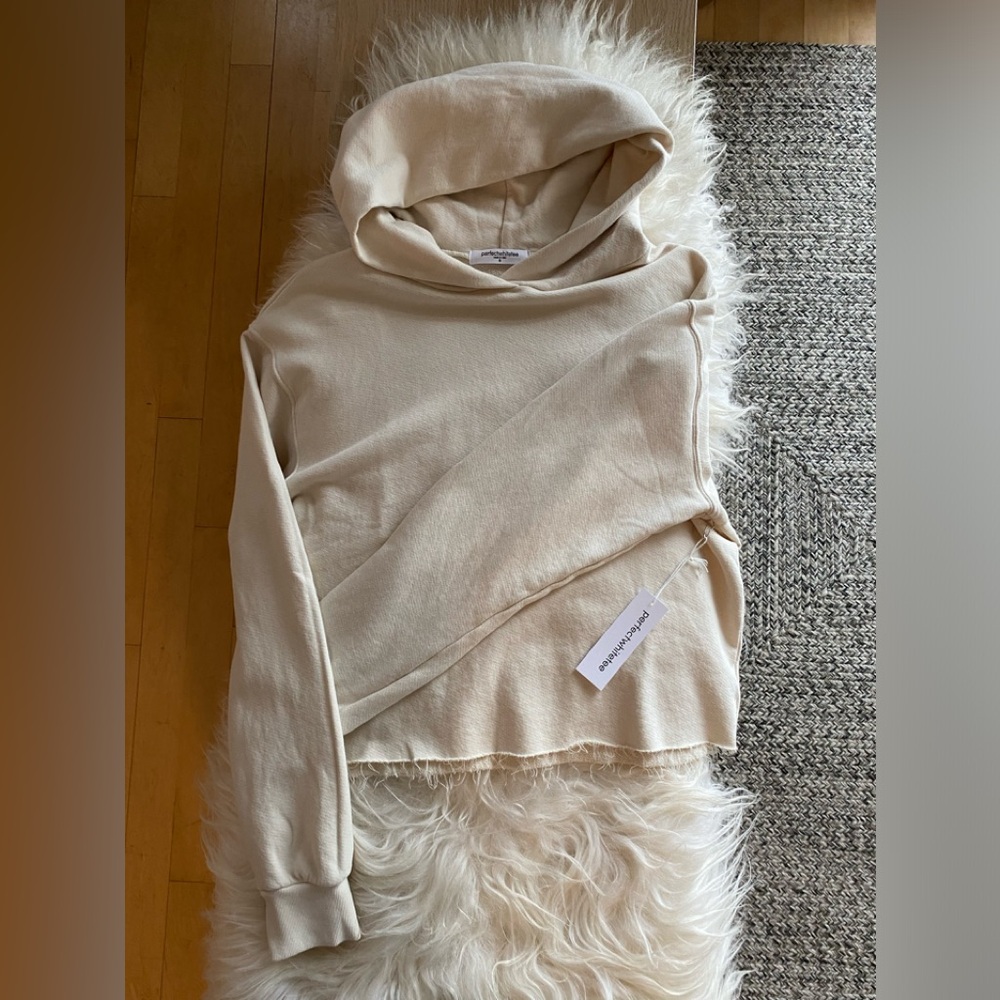 Perfectwhitetee, cash hoodie, sugar, nwt
